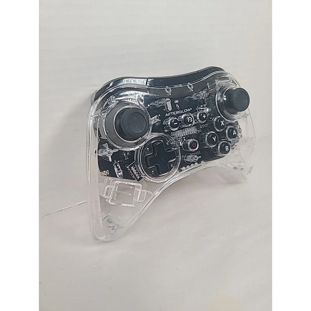 Afterglow Clear Pro Controller PDP 085-018 for Nintendo Wii U